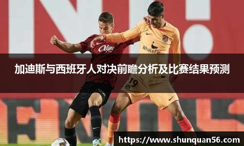 加迪斯与西班牙人对决前瞻分析及比赛结果预测